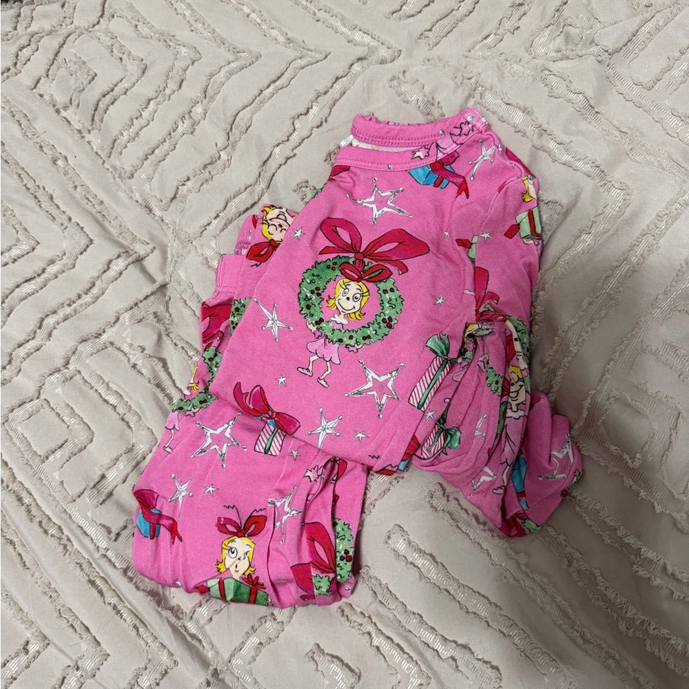 Posh Peanut Grinch Cindy Lou Who pjs